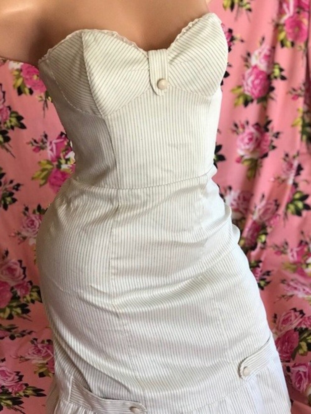 Betsey Johnson Strapless Dress